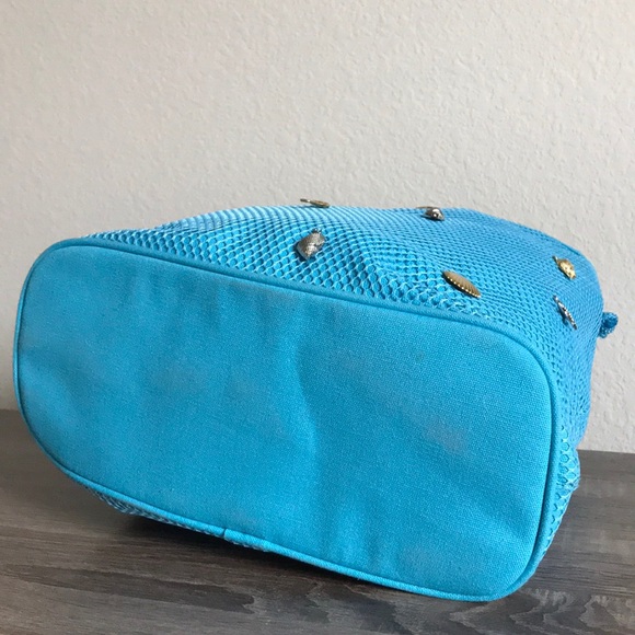 Blue “take me to the beach” purse - Picture 4 of 4